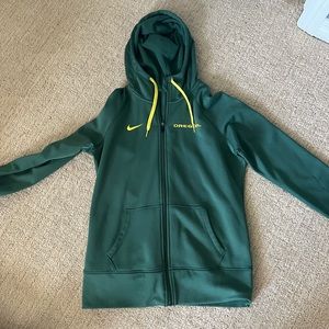 Oregon Nike Zip Up jacket